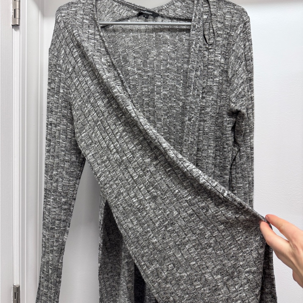 Ambiance Gray Women's Cardigan